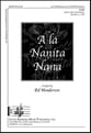 A La Nanita Nana SATB choral sheet music cover
